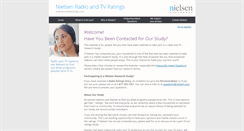 Desktop Screenshot of nielsenmediastudy.com
