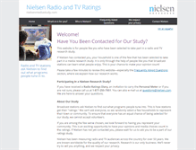 Tablet Screenshot of nielsenmediastudy.com